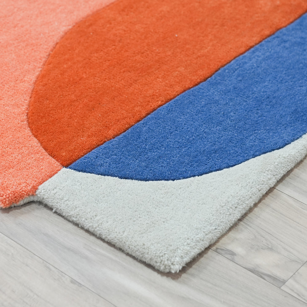 Color Block Runner Rug