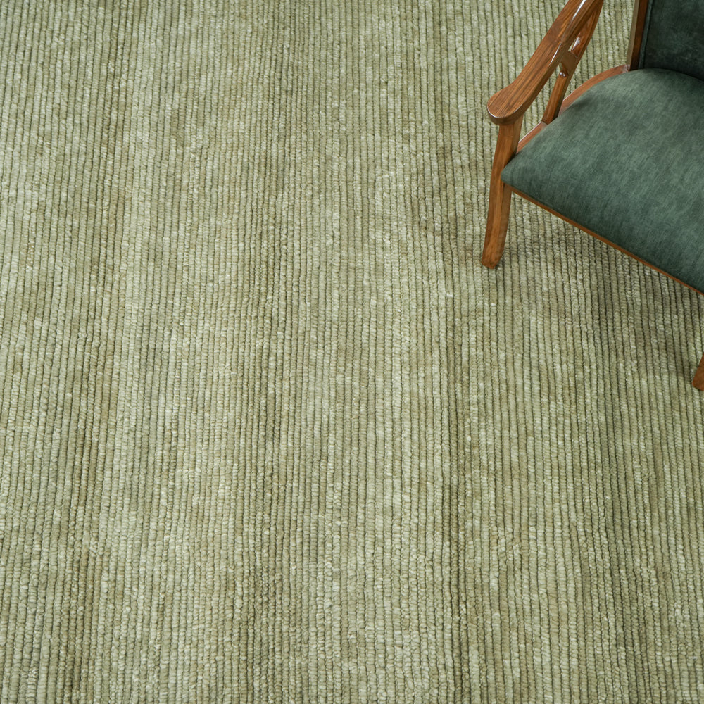 Terra Loom Hand Knotted Wool Rug