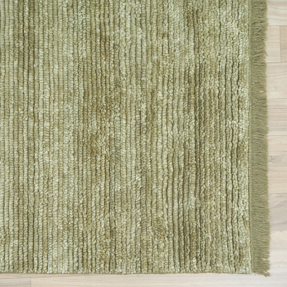 Terra Loom Hand Knotted Wool Rug