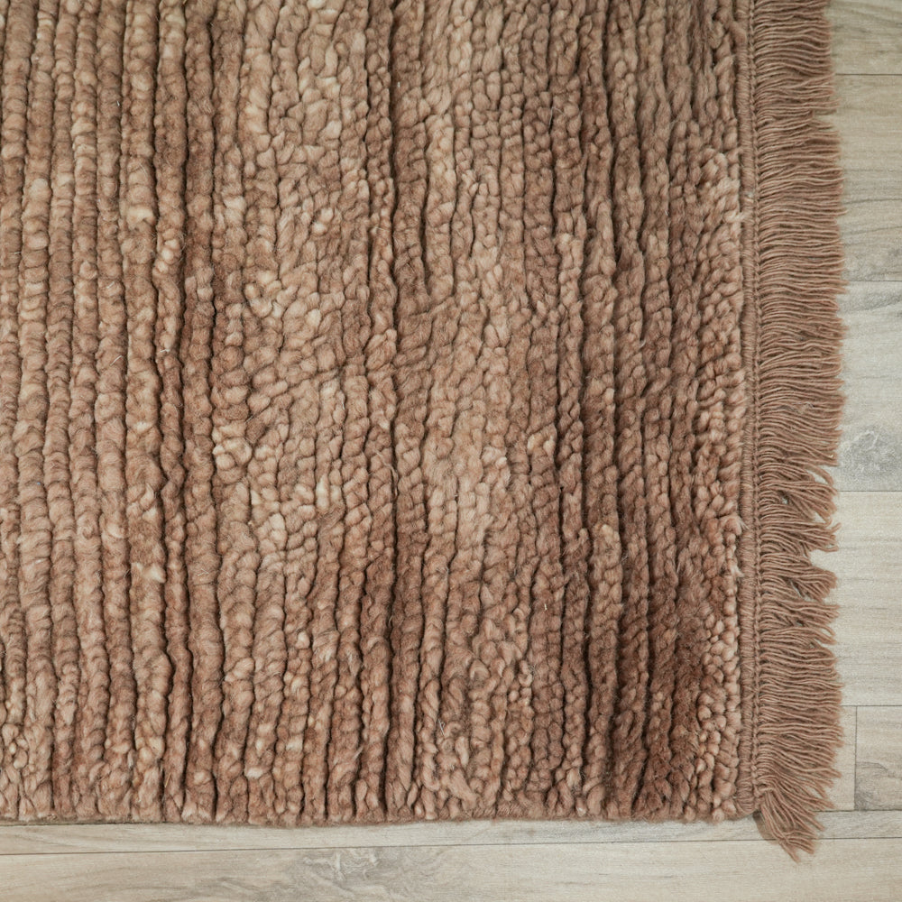 Terra Loom Hand Knotted Wool Rug