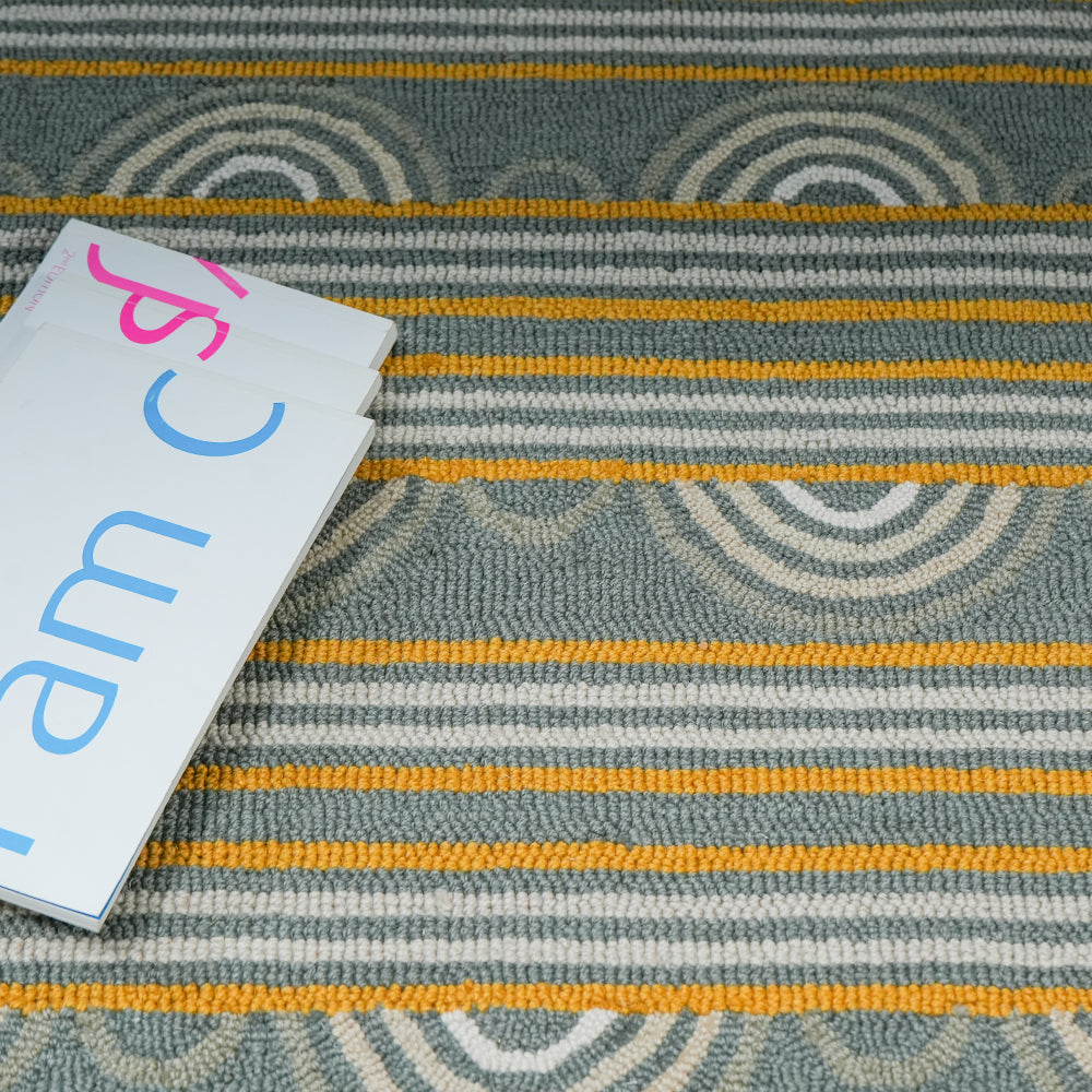 Arcline Strata Wool Rug