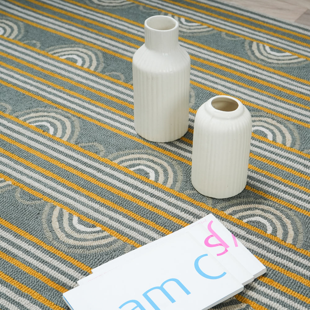 Arcline Strata Wool Rug