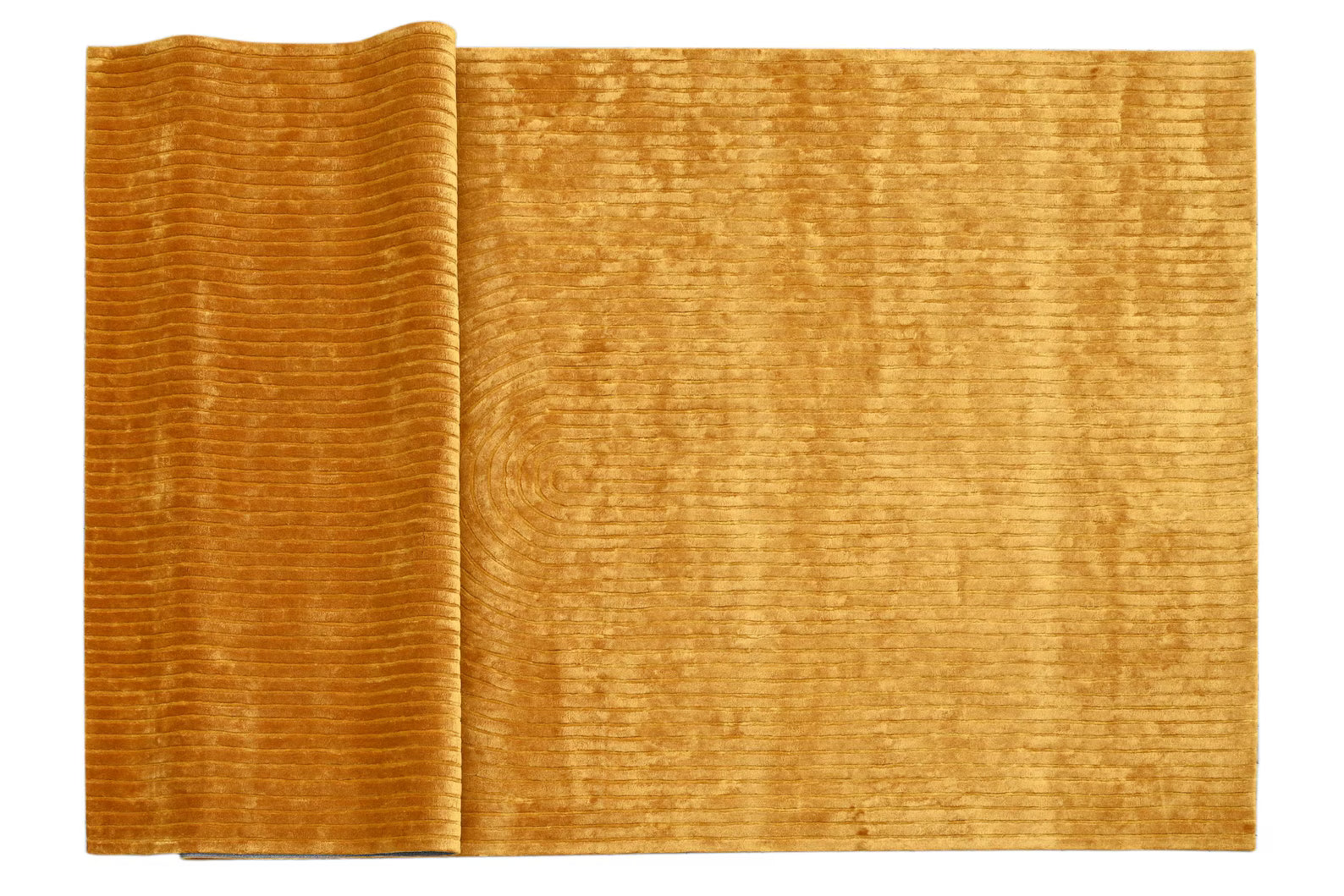 Folded view showing soft pile and premium finish of Walkin Wardrobe Rug.