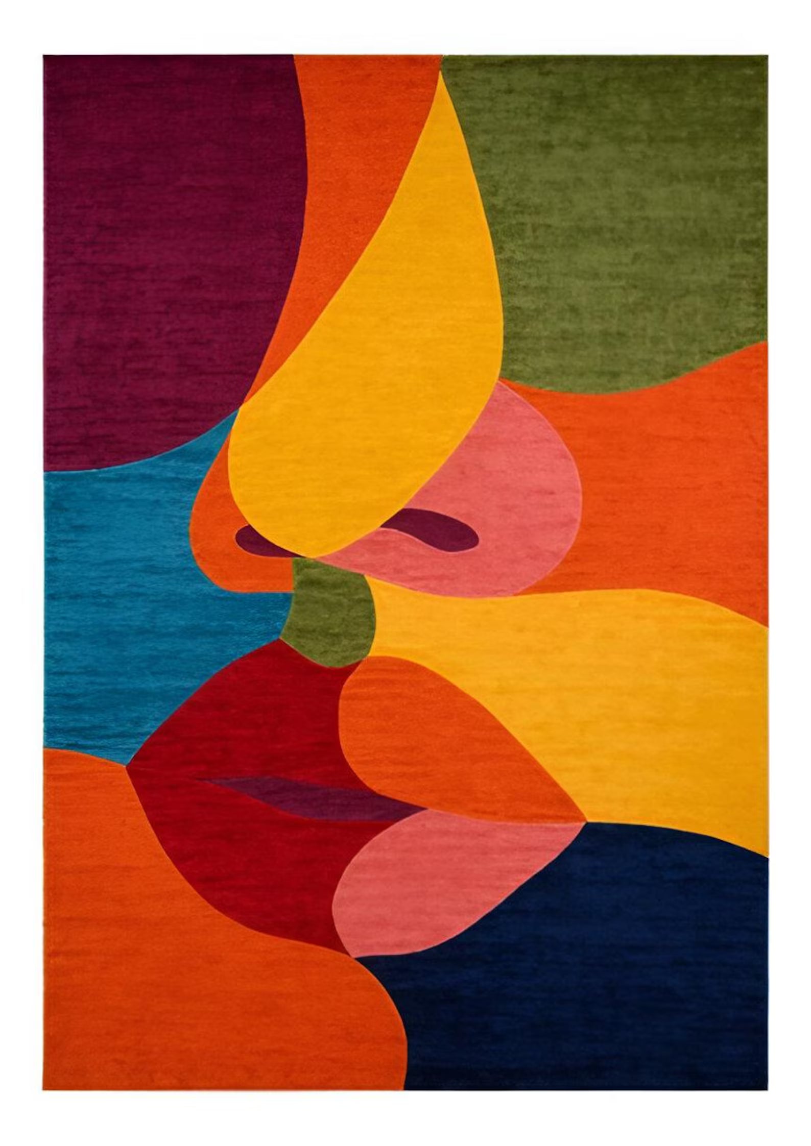 The Kiss Modern rug