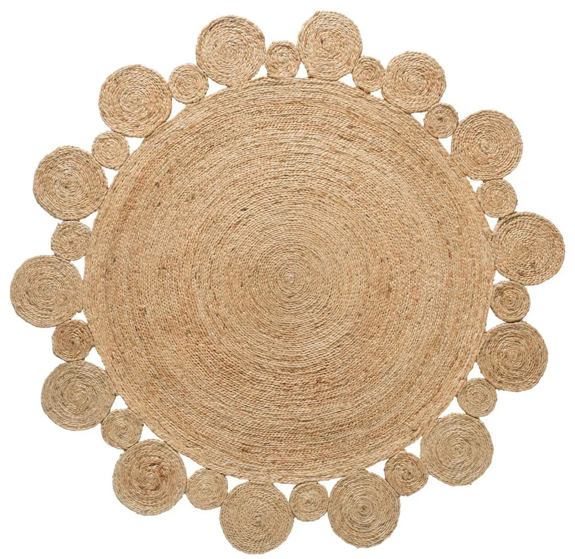 Full image of Mandala Jute Rug