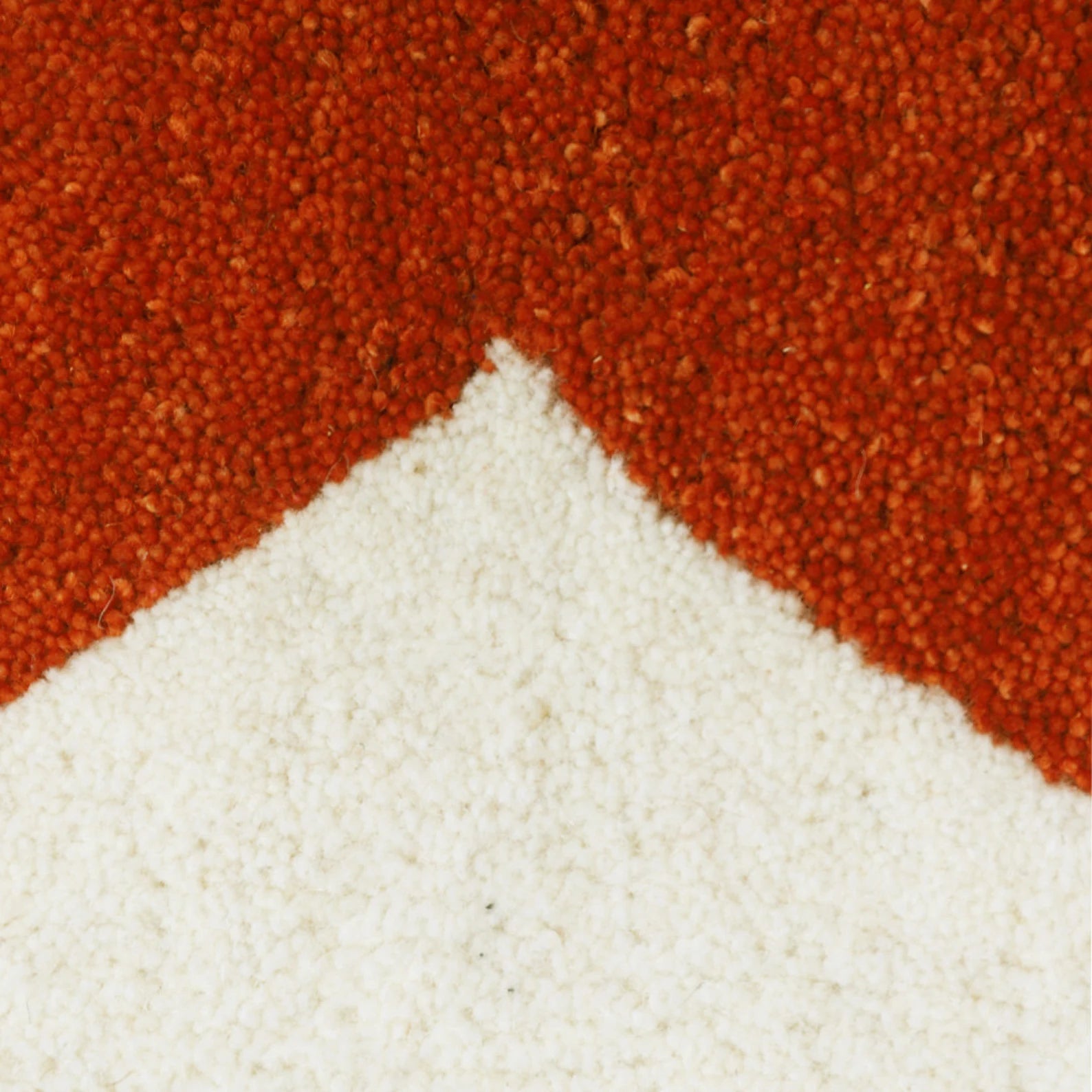Texture close-up of Marlboro Doormat showing dense tufted surface and vibrant red color detailing