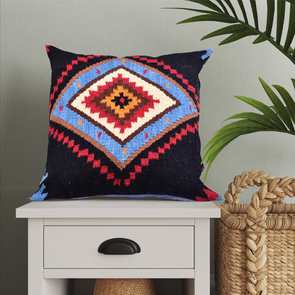Southwestern Diamond Wool Cushion