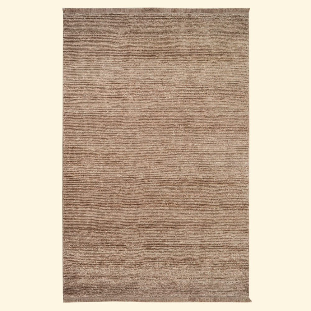 Terra Loom Hand Knotted Wool Rug