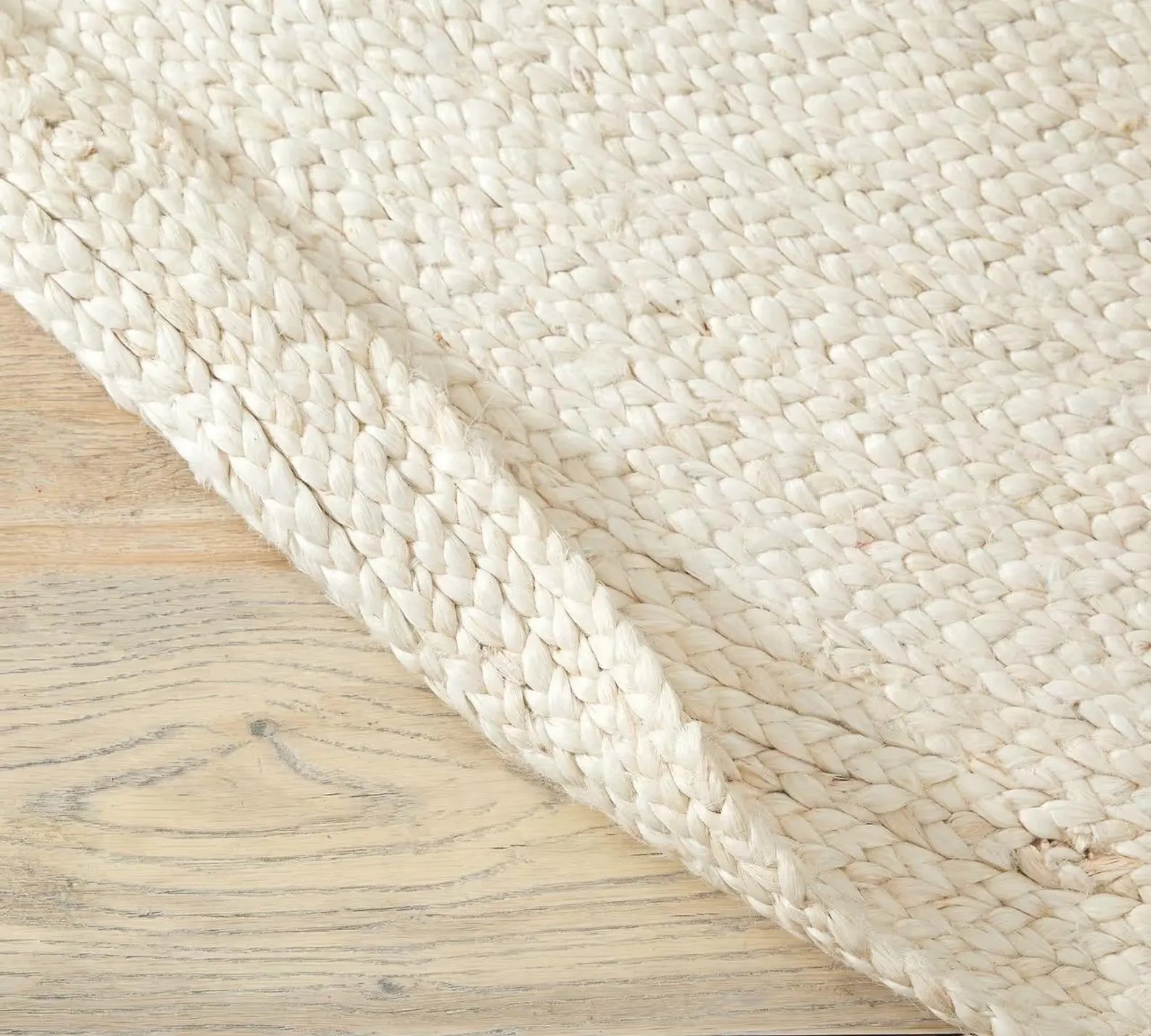 Ivory Jute Round Rug