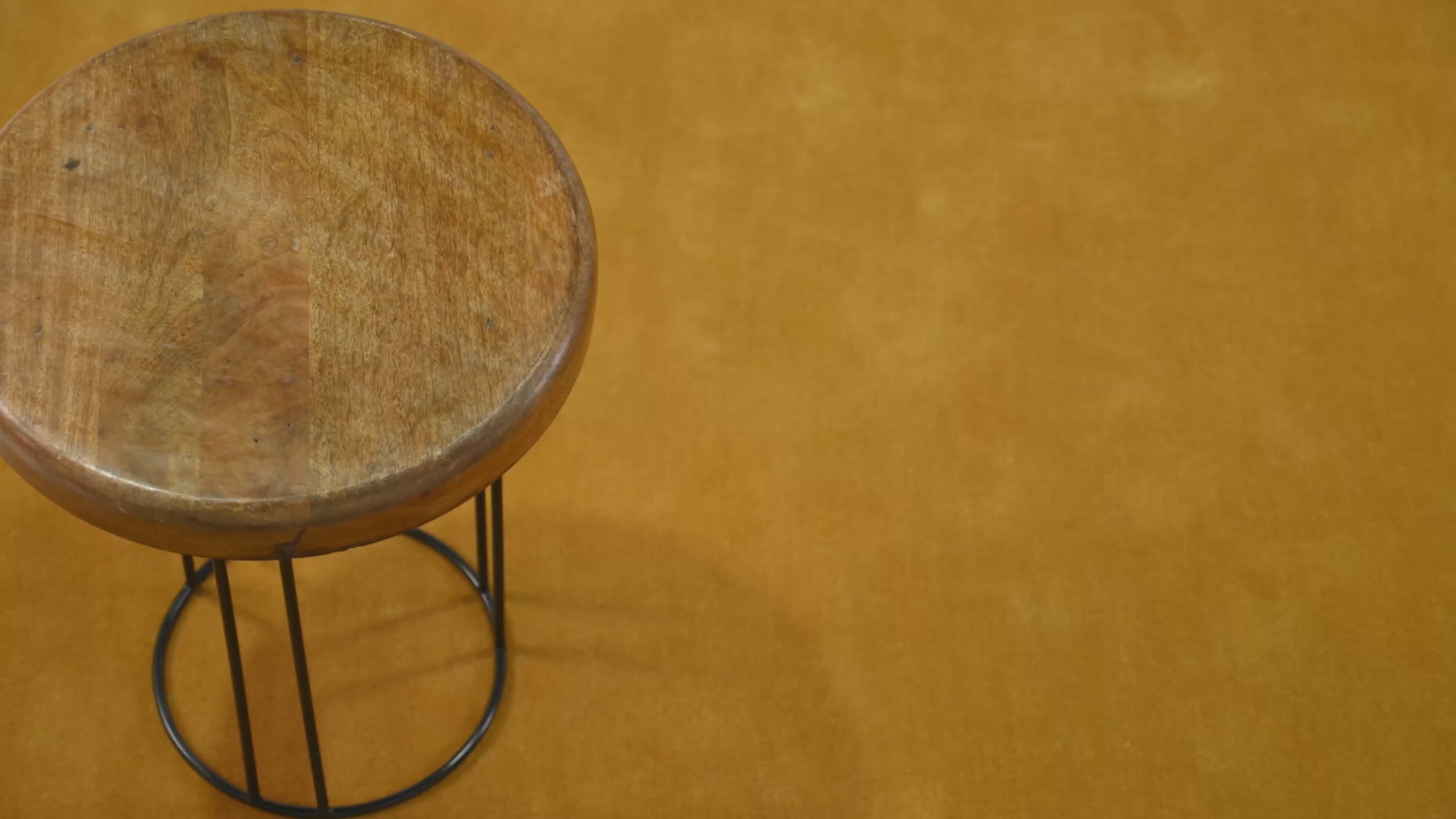 Midcentury mustured modern rug